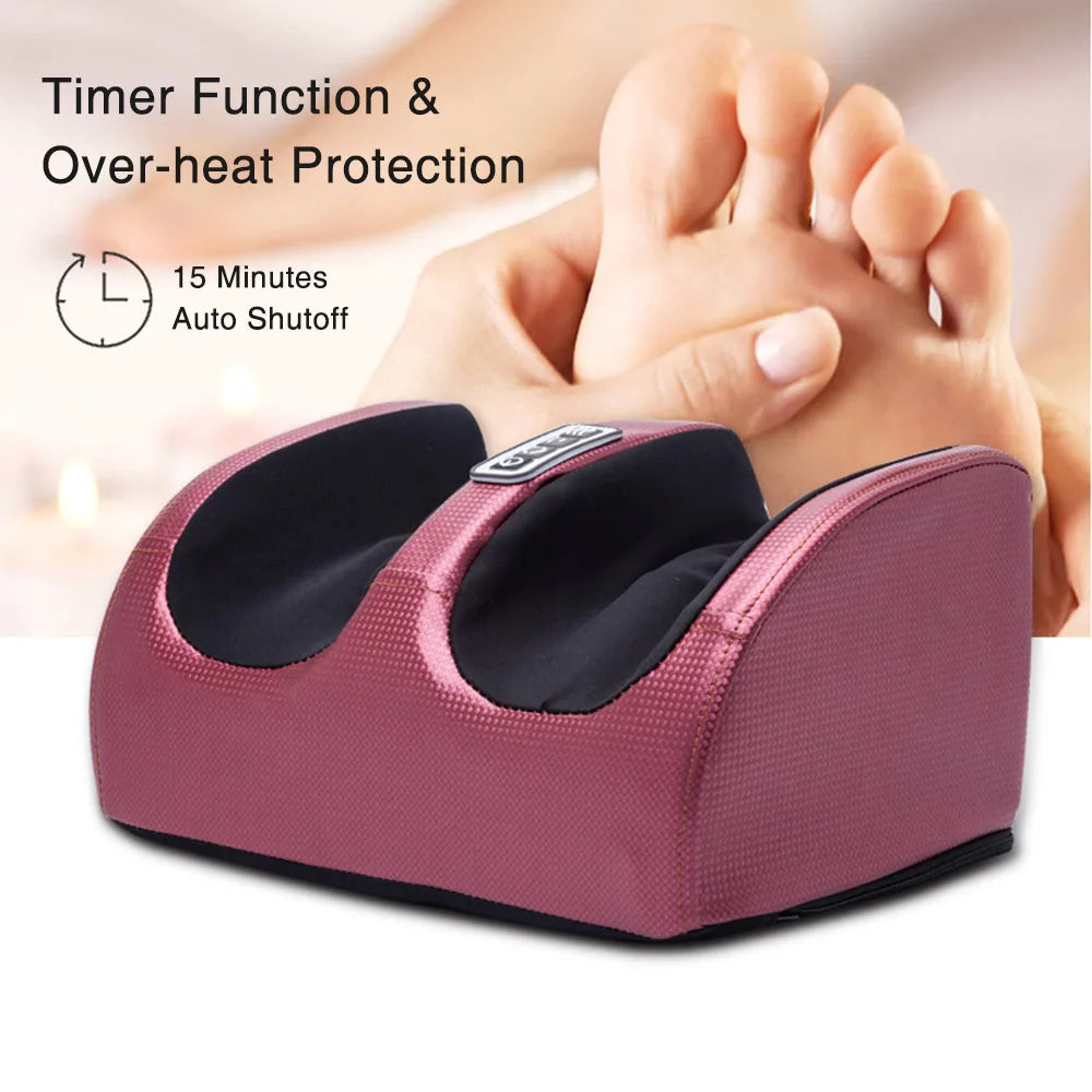 Electric Foot Spa Massager – 3D Kneading Rollers & Heat Function - Willen