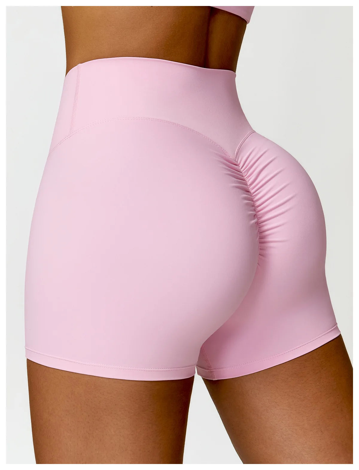 High-Waist Seamless Yoga Shorts – Breathable Stretch Fit for Active Comfort - Willen