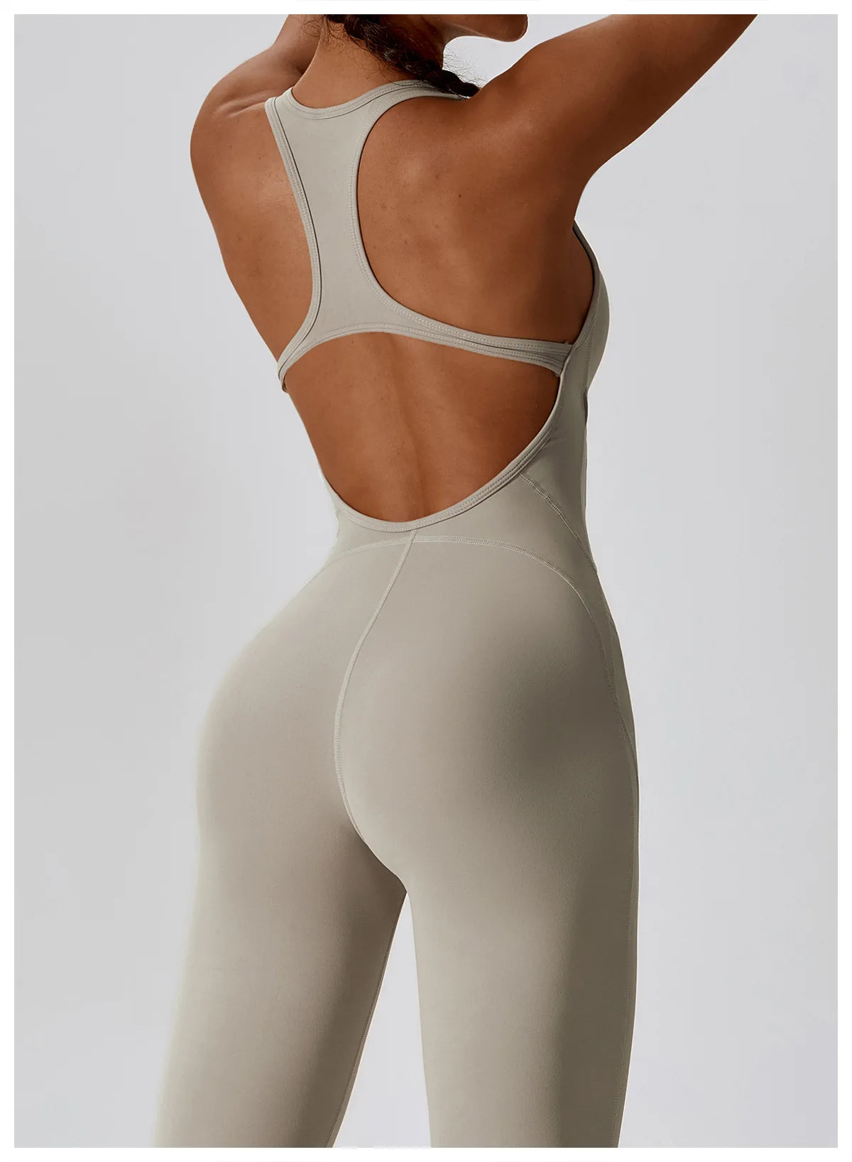 Seamless Workout Bodysuit – Sleeveless, Stretch Nylon-Spandex - Willen