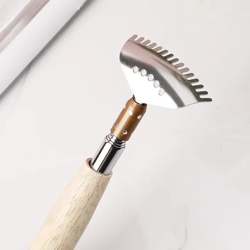 Telescopic Back Scratcher – Extendable with Metal Roller Ball - Willen