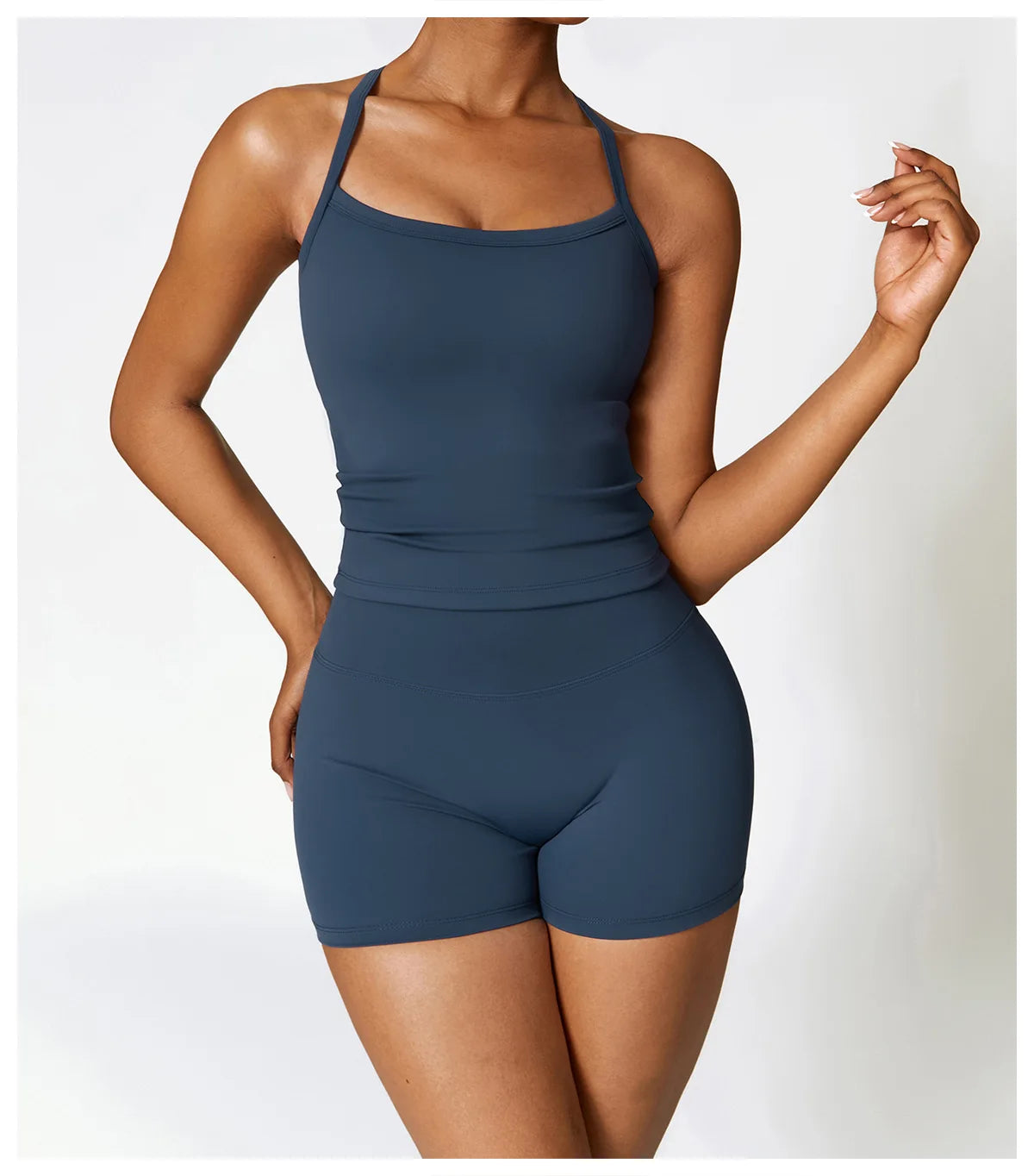 Seamless 2-Piece Yoga & Fitness Set – Nylon, Breathable - Willen