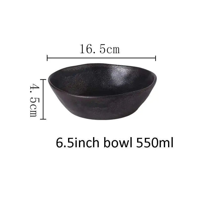 Nordic Glazed Ceramic Dish – Round Blue, Heat-Resistant - Willen