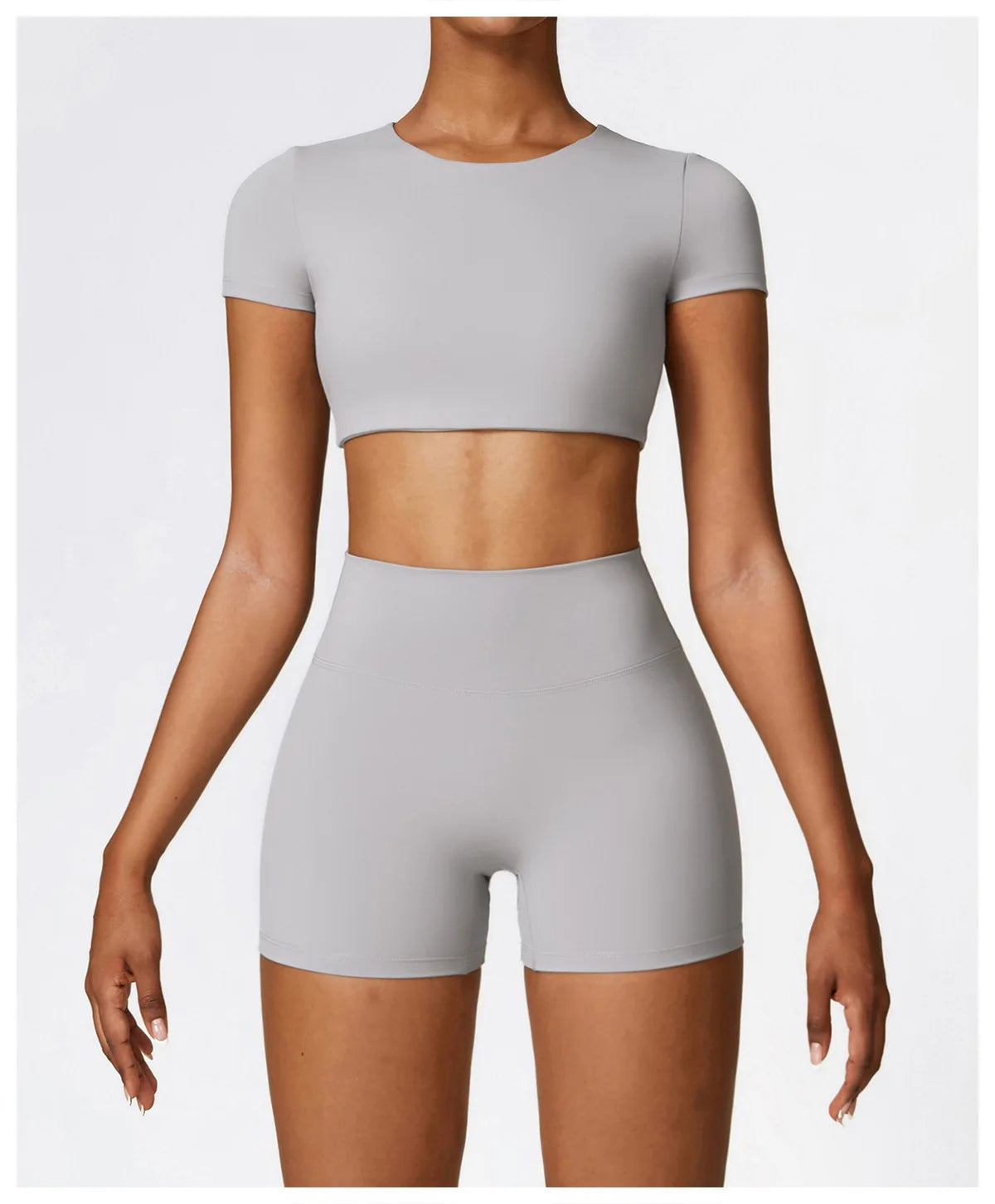 Seamless 2-Piece Yoga & Fitness Set – Nylon, Breathable - Willen