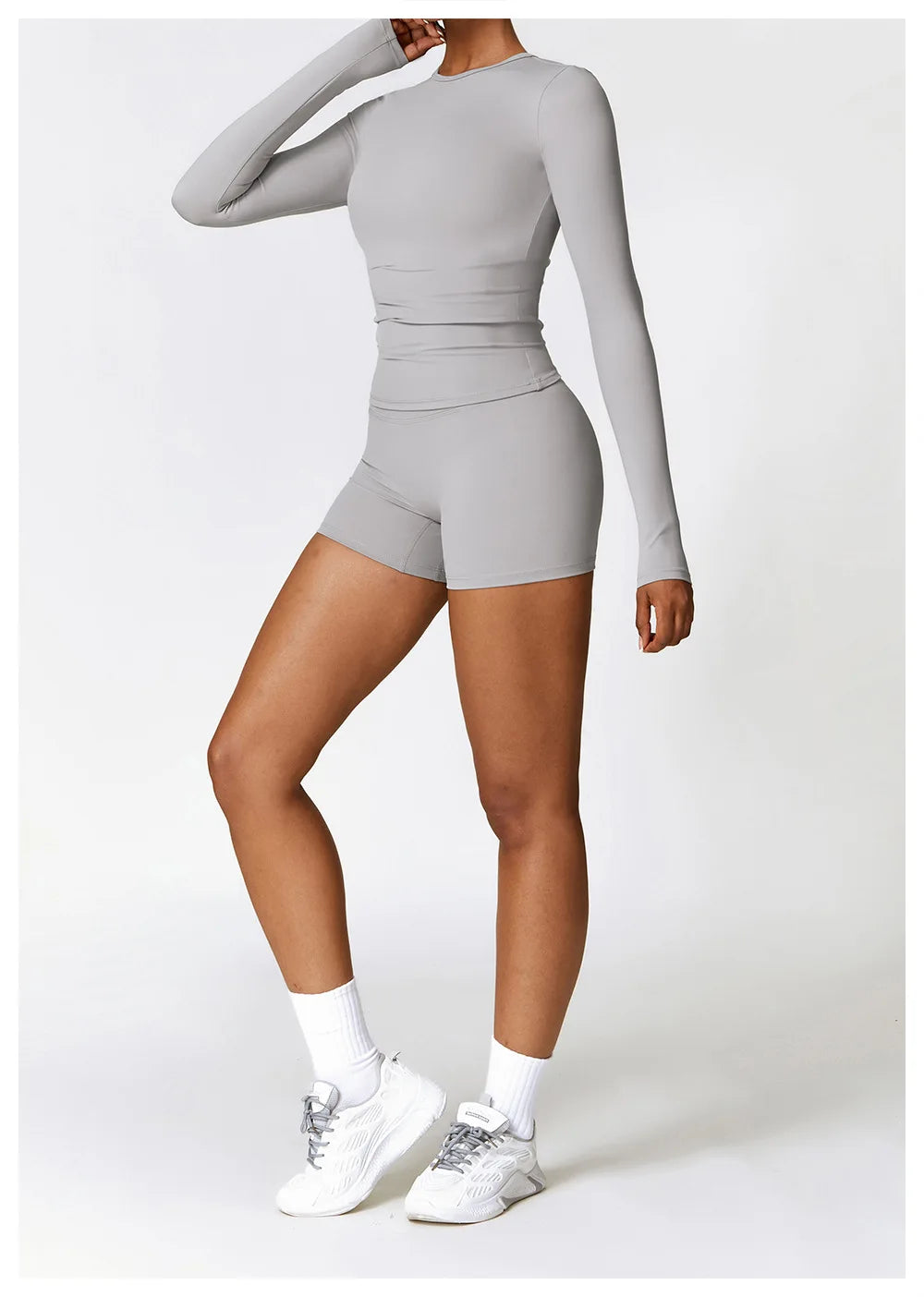 Seamless 2-Piece Yoga & Fitness Set – Nylon, Breathable - Willen