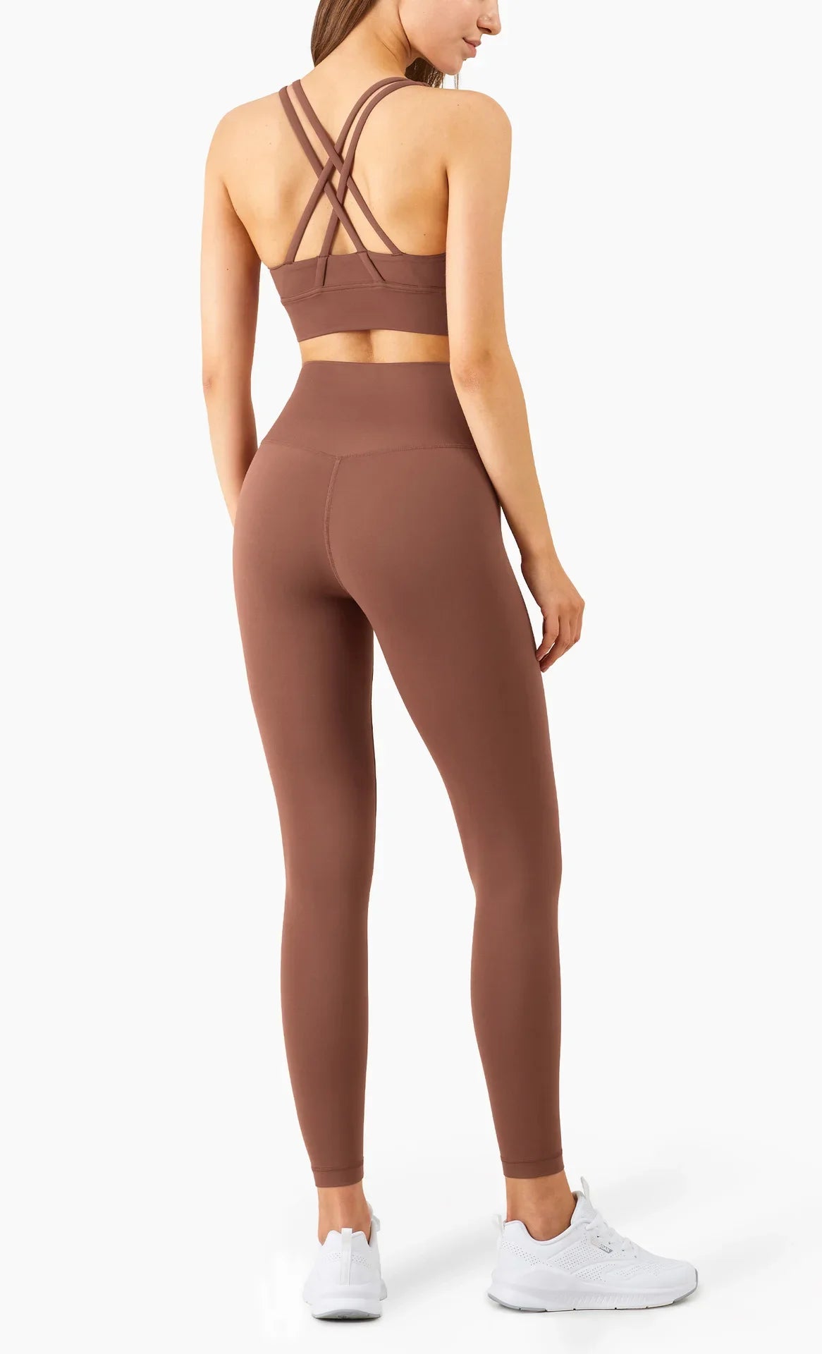 2-Piece Activewear Set – Cross-Back Bra & High-Waist Leggings - Willen