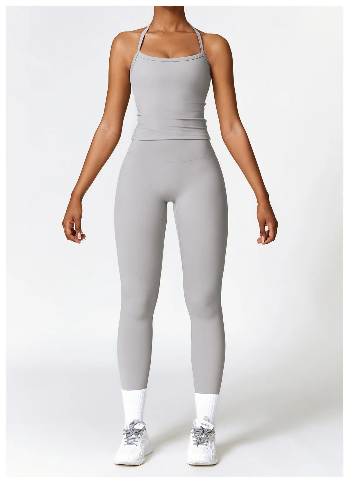 Seamless 2-Piece Yoga & Fitness Set – Nylon, Breathable - Willen