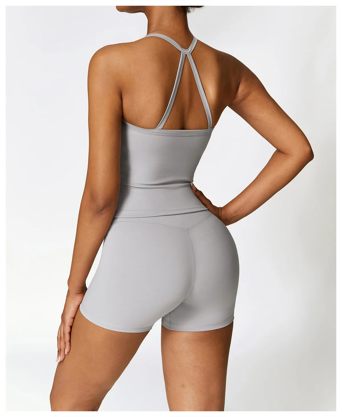 Seamless 2-Piece Yoga & Fitness Set – Nylon, Breathable - Willen