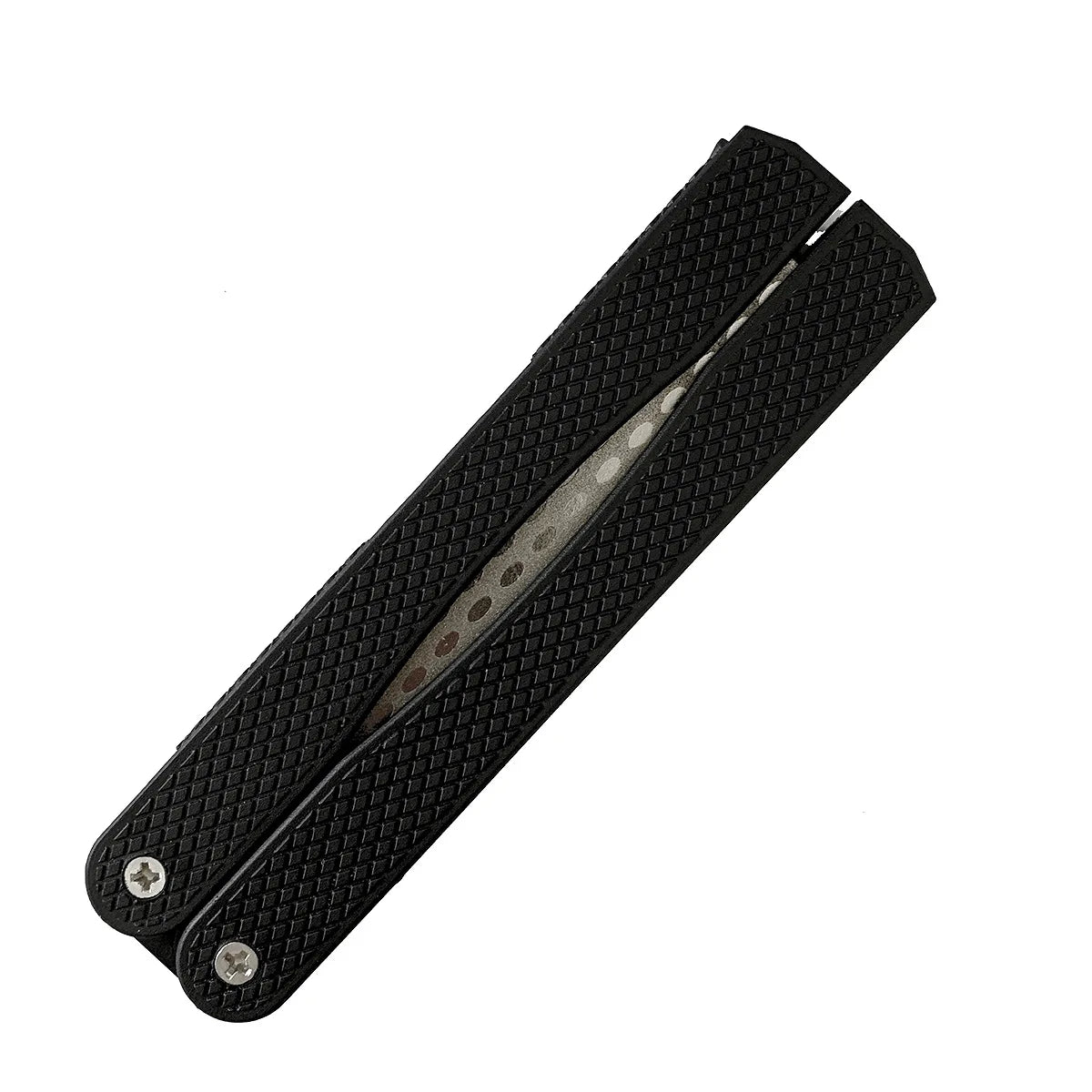 Dual-Sided Pocket Sharpening Stone – 400/600 Grit, Folding Case - Willen