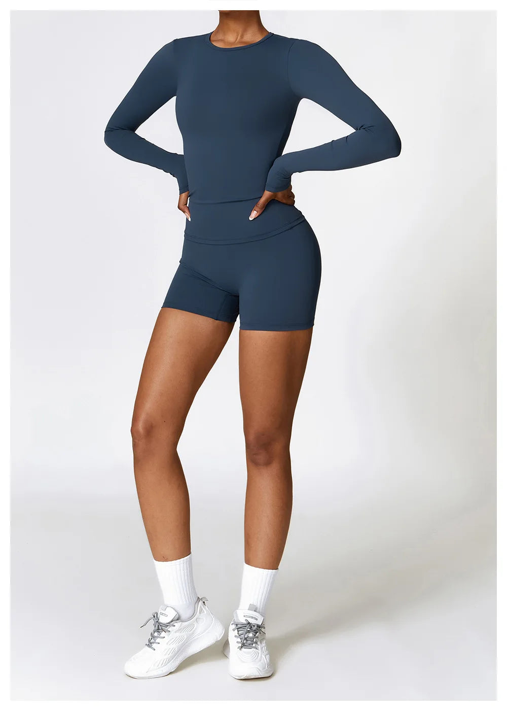 Seamless 2-Piece Yoga & Fitness Set – Nylon, Breathable - Willen