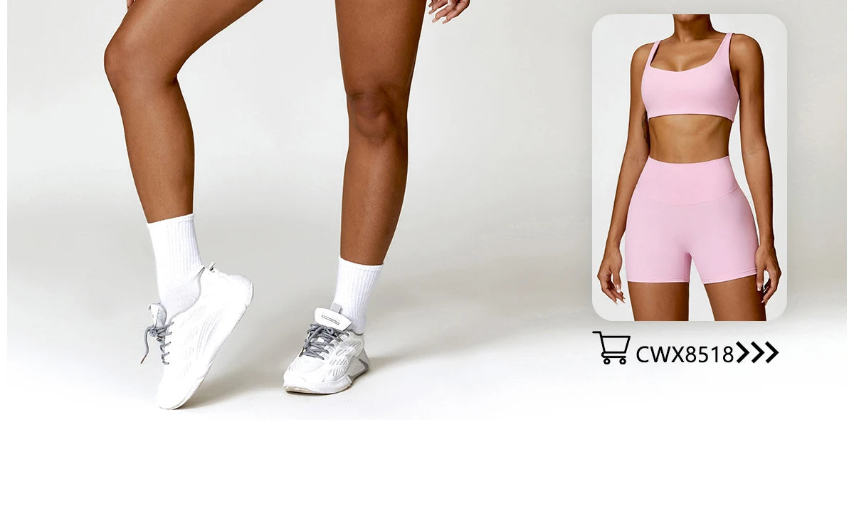High-Waist Seamless Yoga Shorts – Breathable Stretch Fit for Active Comfort - Willen
