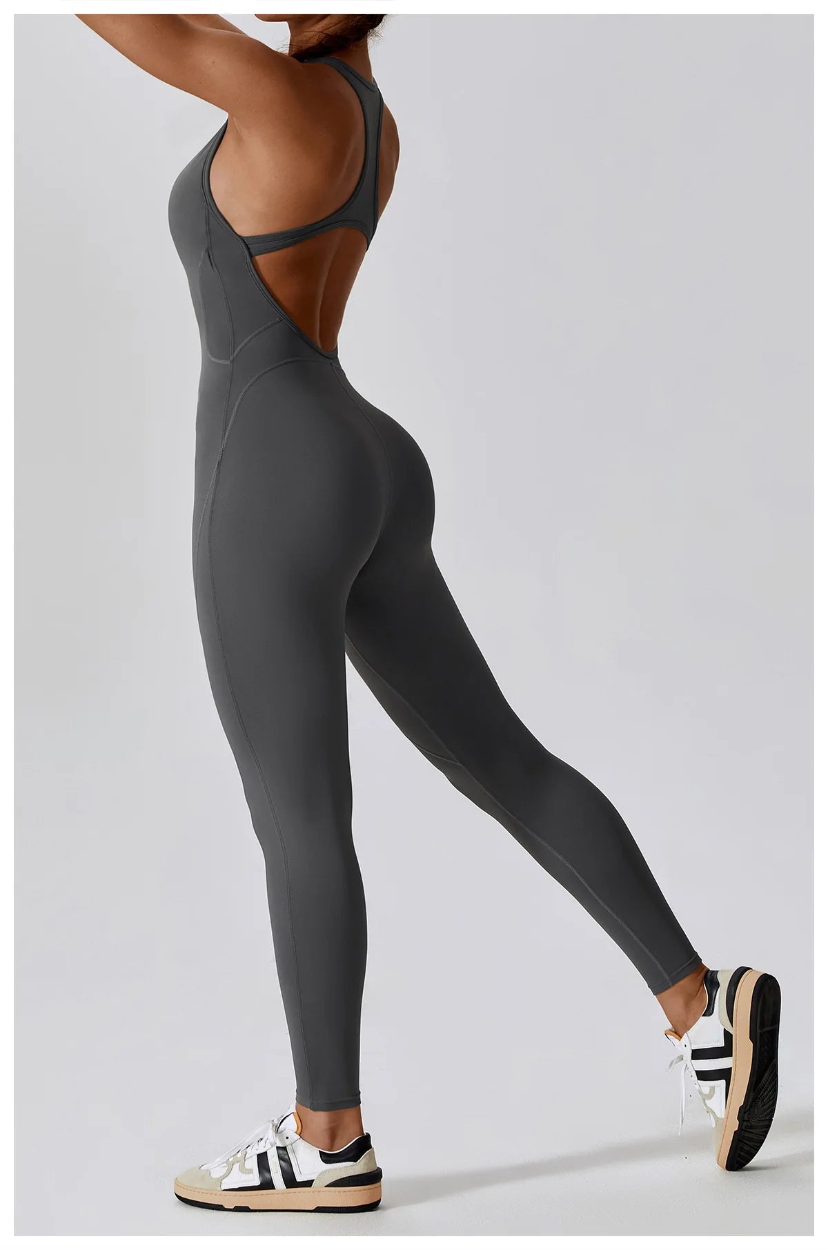 Seamless Workout Bodysuit – Sleeveless, Stretch Nylon-Spandex - Willen