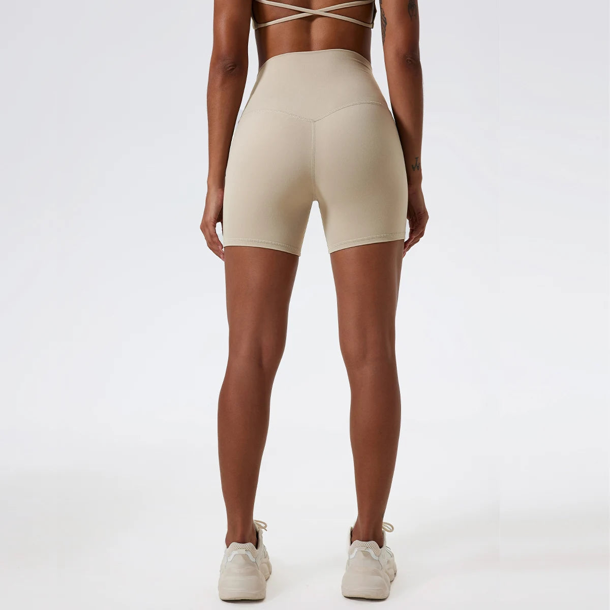Seamless Yoga Shorts – High-Waist Stretch Design with Breathable Comfort - Willen