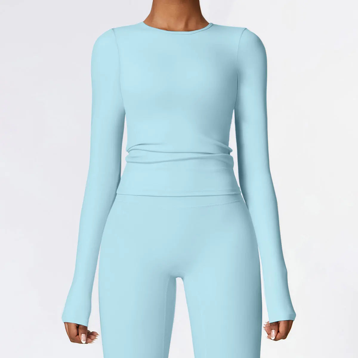 Thermal Long Sleeve Yoga Top – Quick-Dry Workout Shirt for Cold Weather - Willen