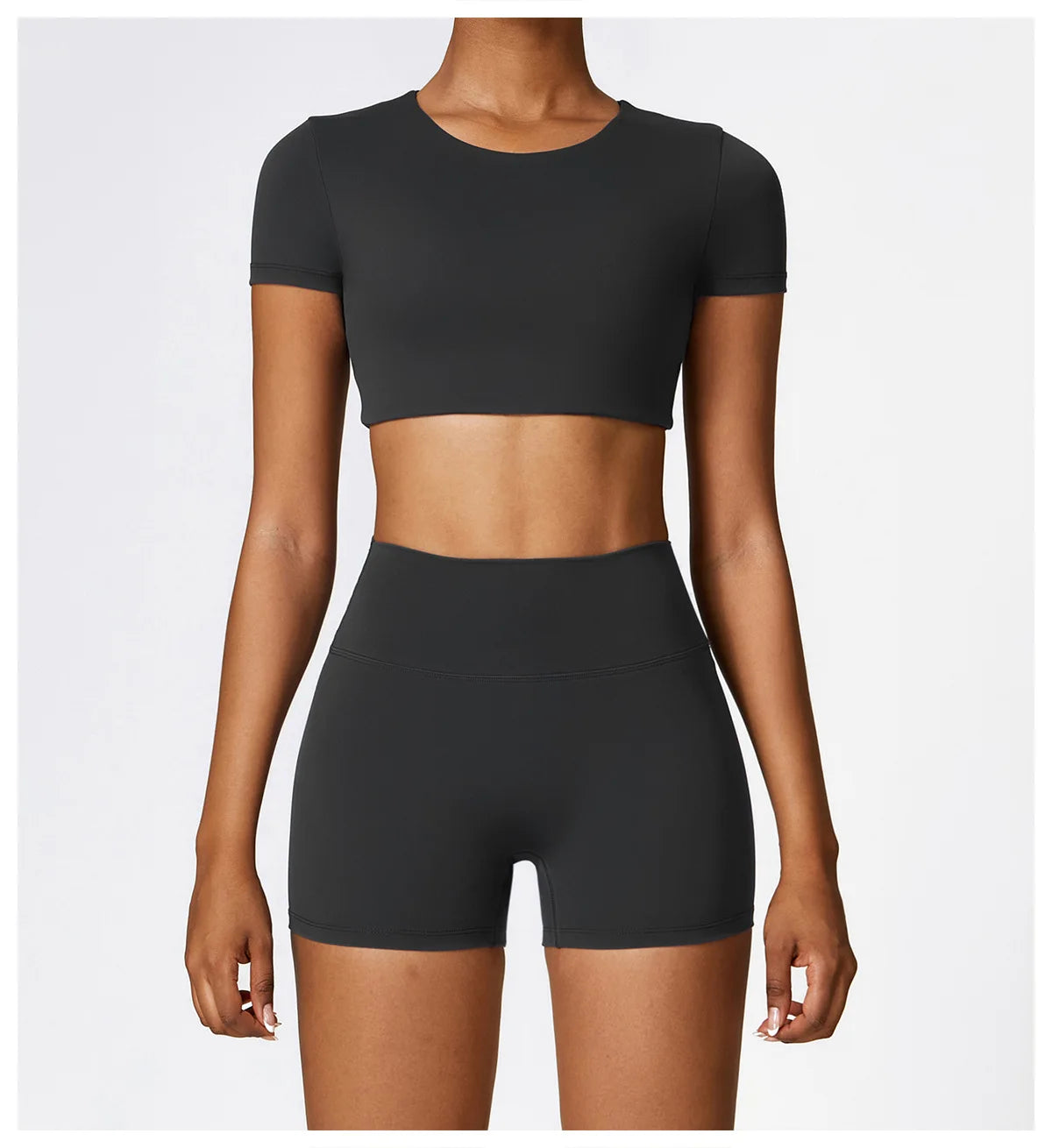 Seamless 2-Piece Yoga & Fitness Set – Nylon, Breathable - Willen