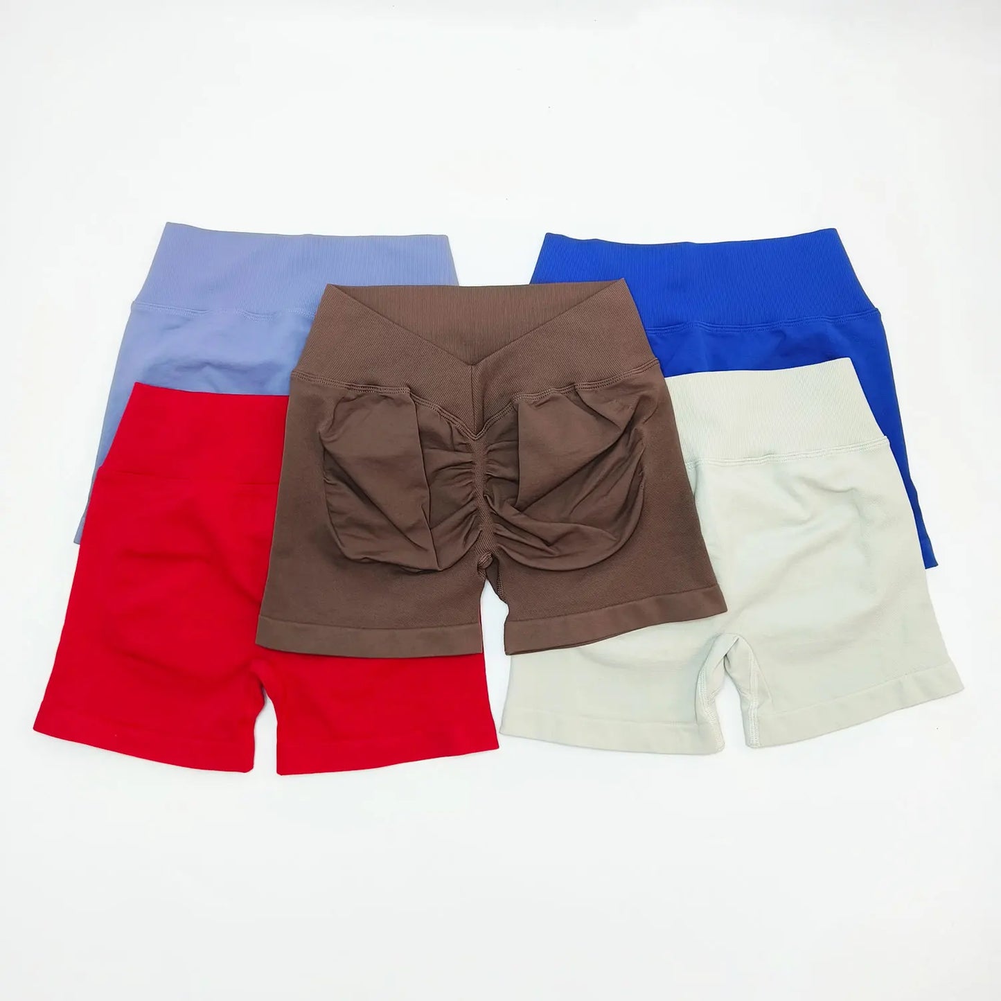 Seamless High-Waisted Shorts – Flexible Fit & Smooth Feel for Women - Willen