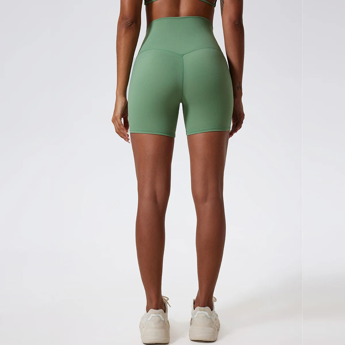 Seamless Yoga Shorts – High-Waist Stretch Design with Breathable Comfort - Willen