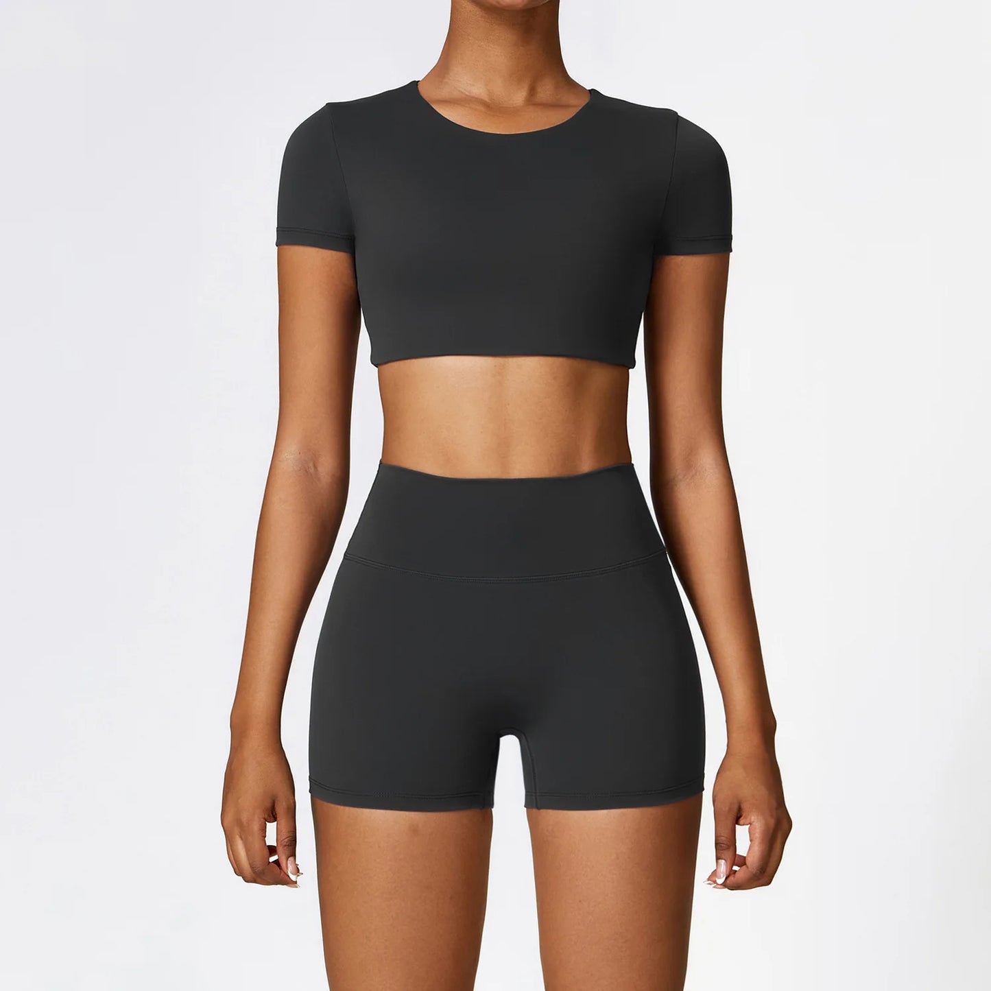 Seamless 2-Piece Yoga & Fitness Set – Nylon, Breathable - Willen