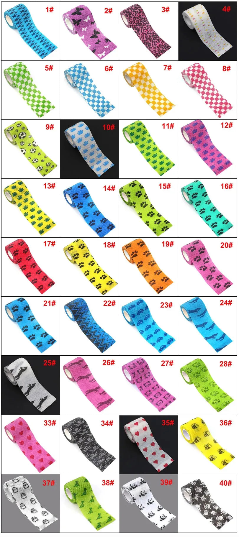 Self-Adhesive Sports Support Wrap – Breathable & Flexible Bandage - Willen