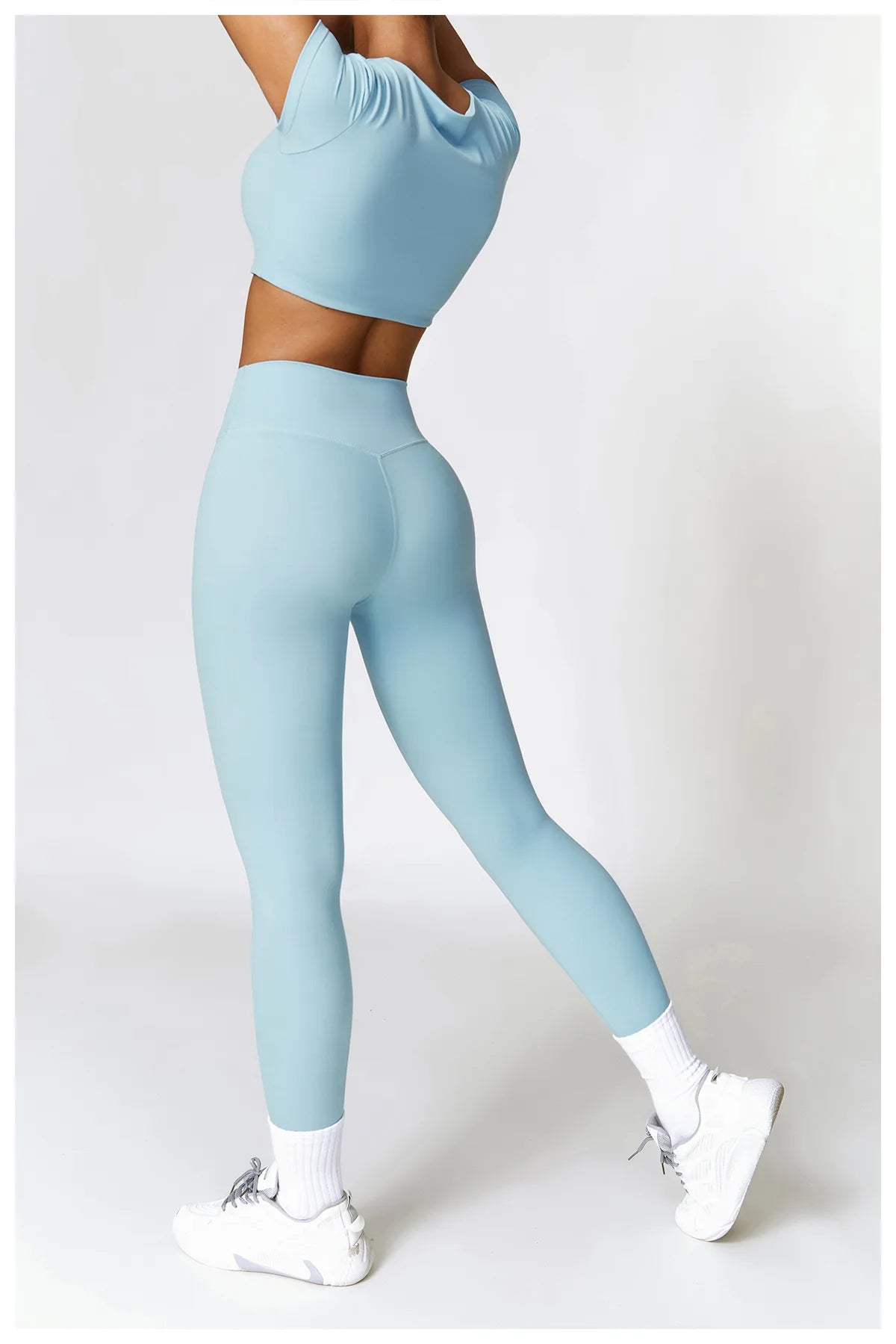 Seamless 2-Piece Yoga & Fitness Set – Nylon, Breathable - Willen