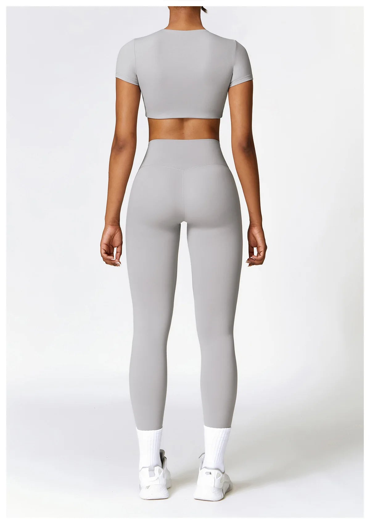 Seamless 2-Piece Yoga & Fitness Set – Nylon, Breathable - Willen