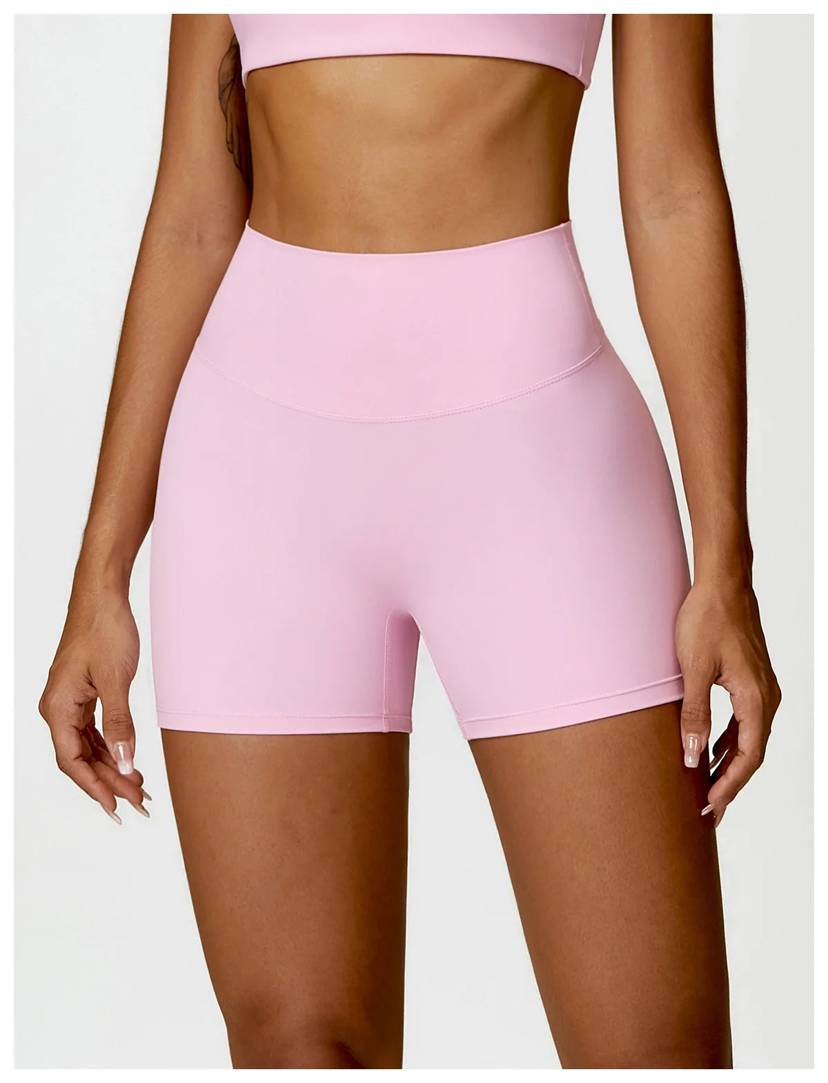 High-Waist Seamless Yoga Shorts – Breathable Stretch Fit for Active Comfort - Willen
