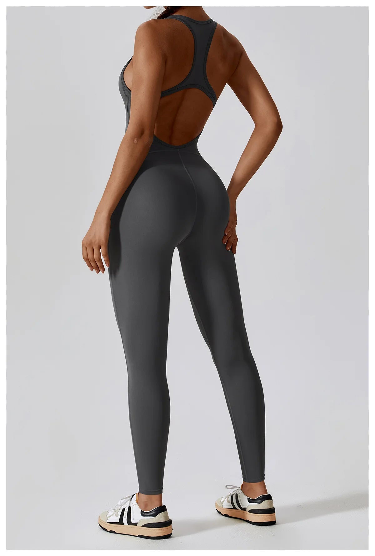 Seamless Workout Bodysuit – Sleeveless, Stretch Nylon-Spandex - Willen