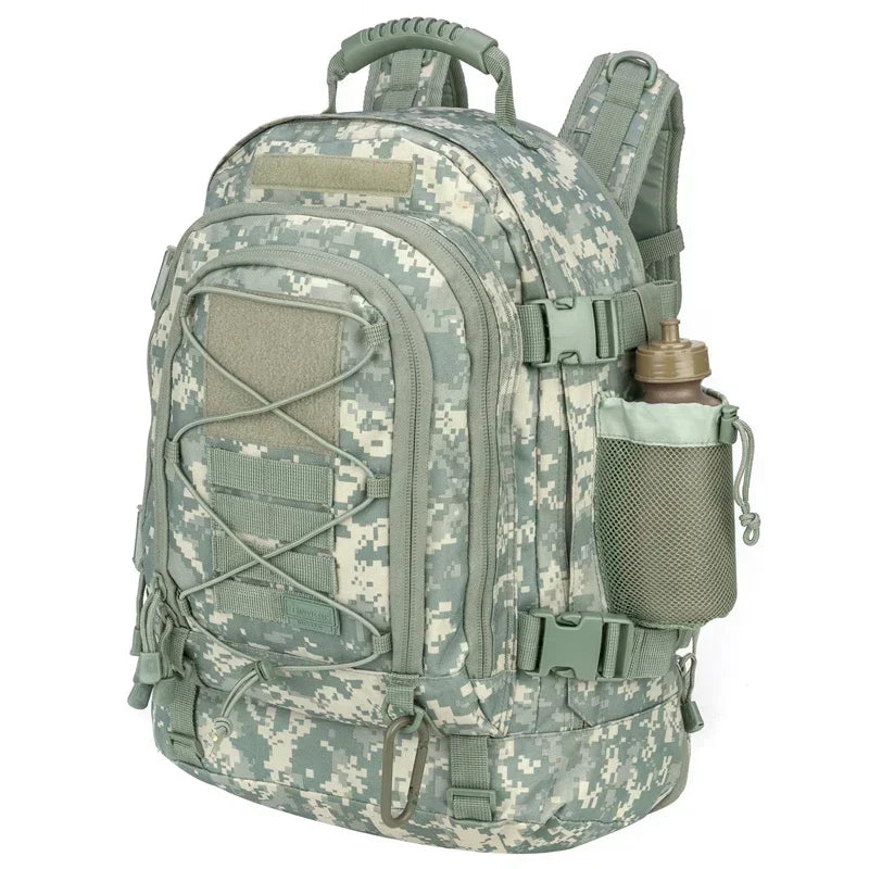 65L Outdoor Hiking Backpack – Water-Resistant Gear Bag with MOLLE System - Willen