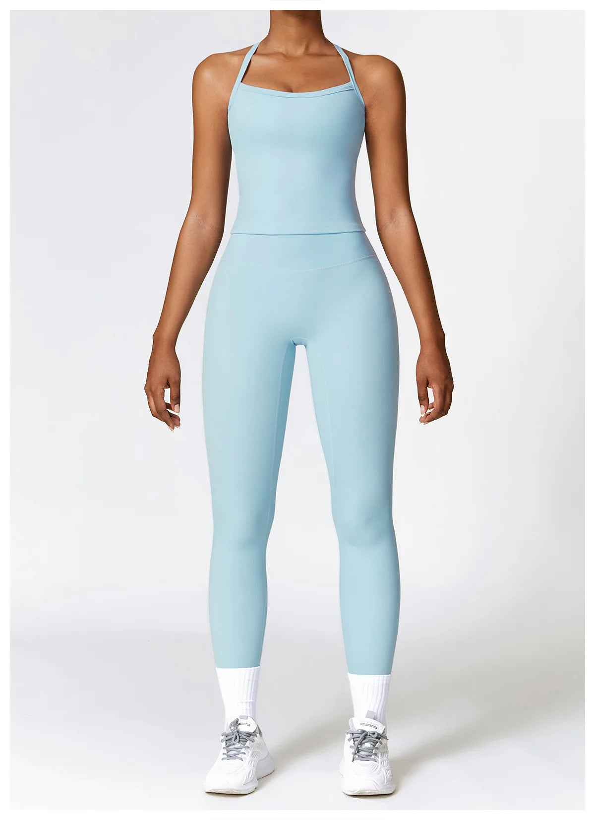 Seamless 2-Piece Yoga & Fitness Set – Nylon, Breathable - Willen