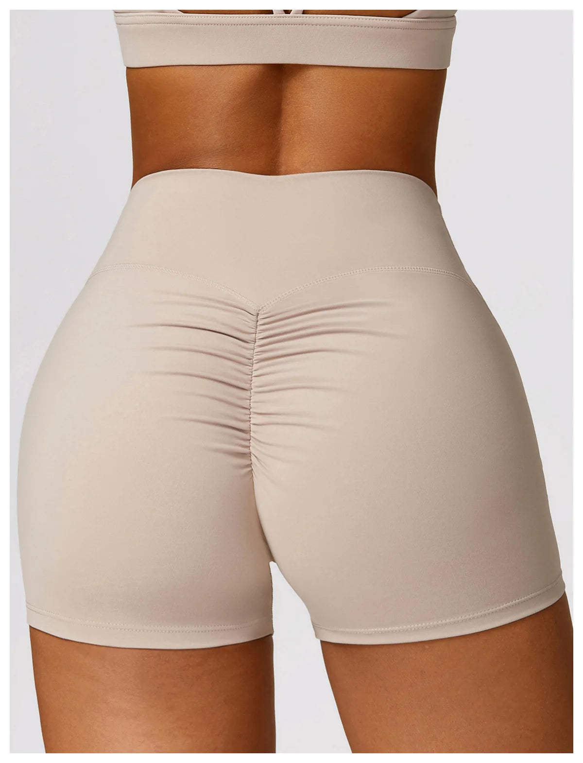 High-Waist Seamless Yoga Shorts – Breathable Stretch Fit for Active Comfort - Willen