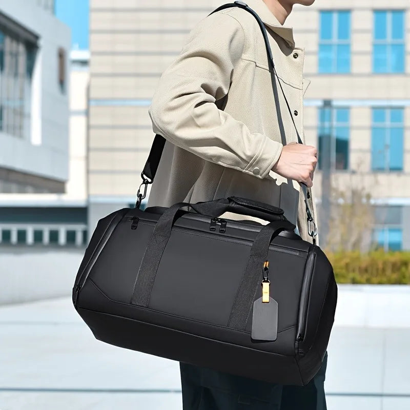 Large Travel Duffel Bag – Oxford Weekender with Wet Pocket & Multi-Compartments - Willen