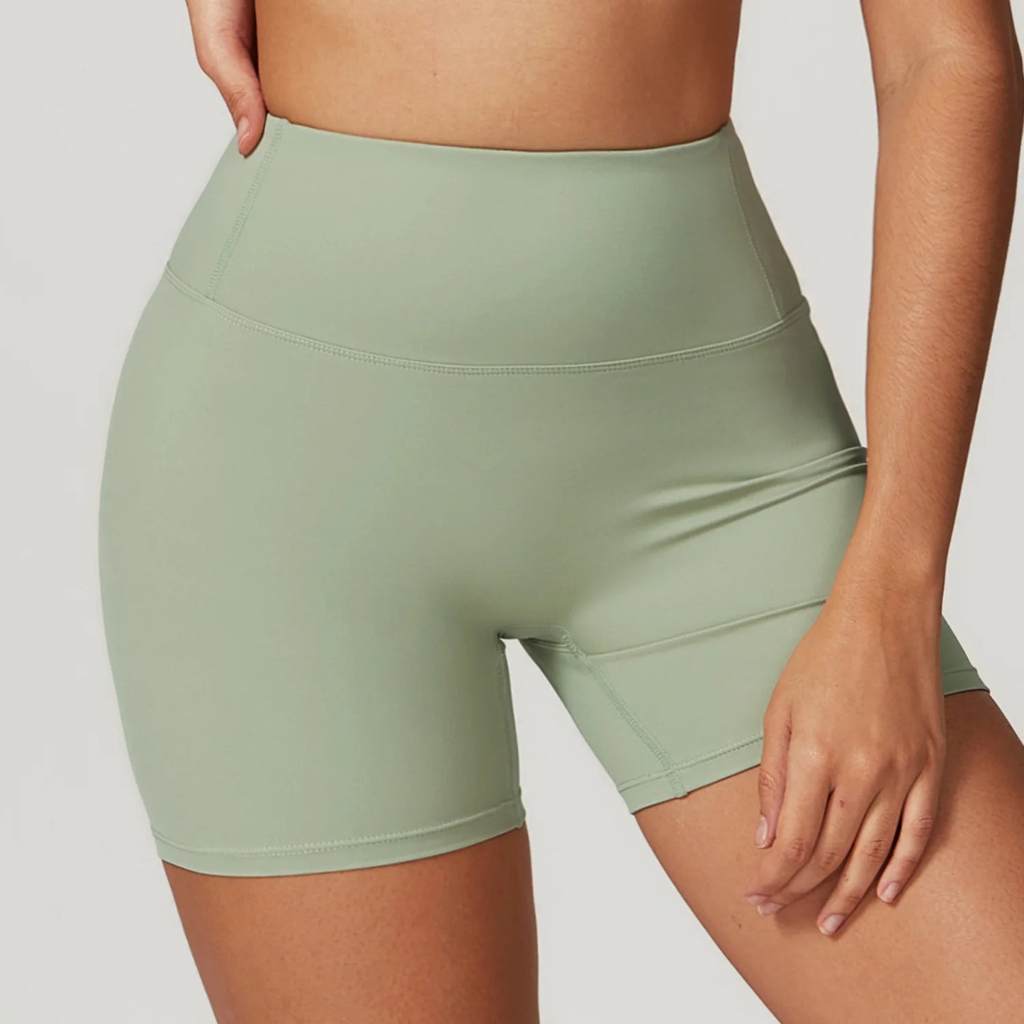 4-Piece Women's Yoga Set – Long Sleeve Sports Outfit with Leggings, Shorts, Bra & Top - Willen