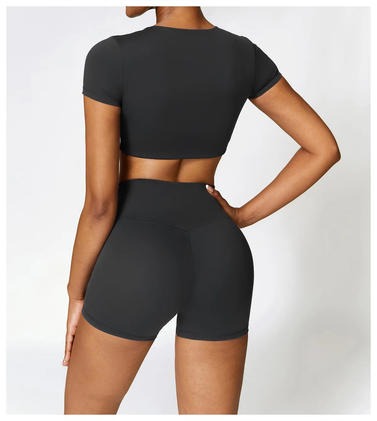 Seamless 2-Piece Yoga & Fitness Set – Nylon, Breathable - Willen