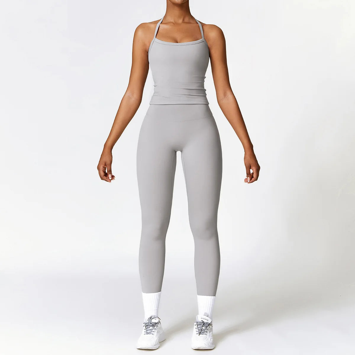 Seamless 2-Piece Yoga & Fitness Set – Nylon, Breathable - Willen