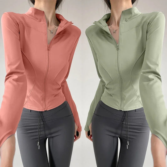 AeroDry Zip Jacket – Lightweight Activewear Jacket for Women - Willen