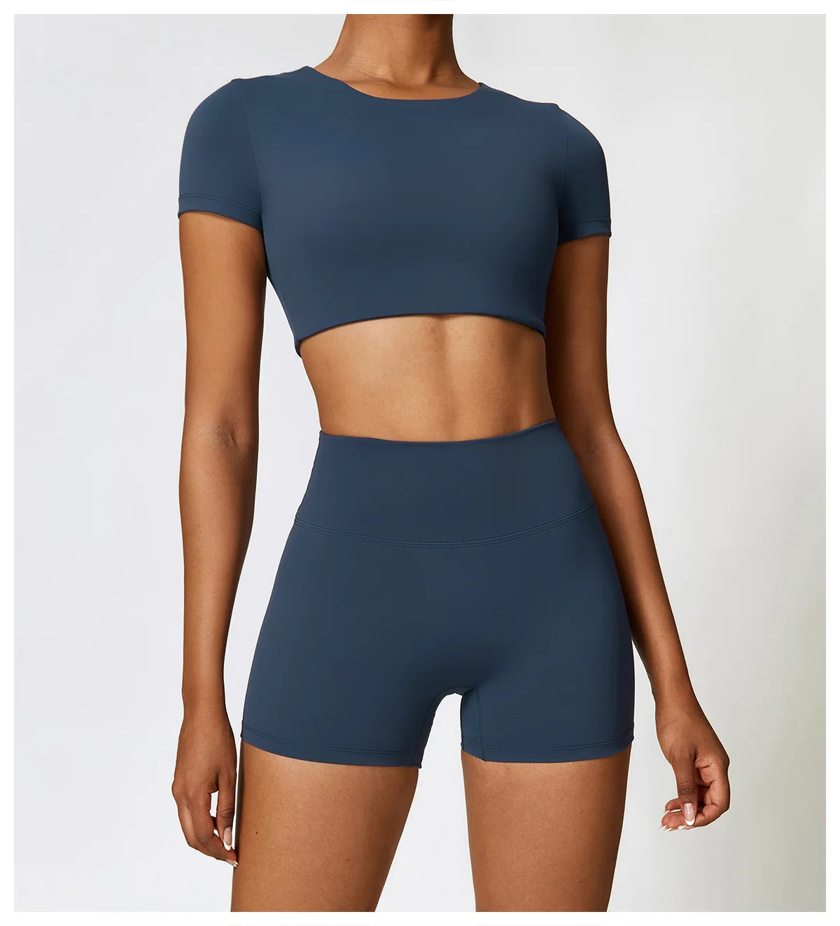 Seamless 2-Piece Yoga & Fitness Set – Nylon, Breathable - Willen