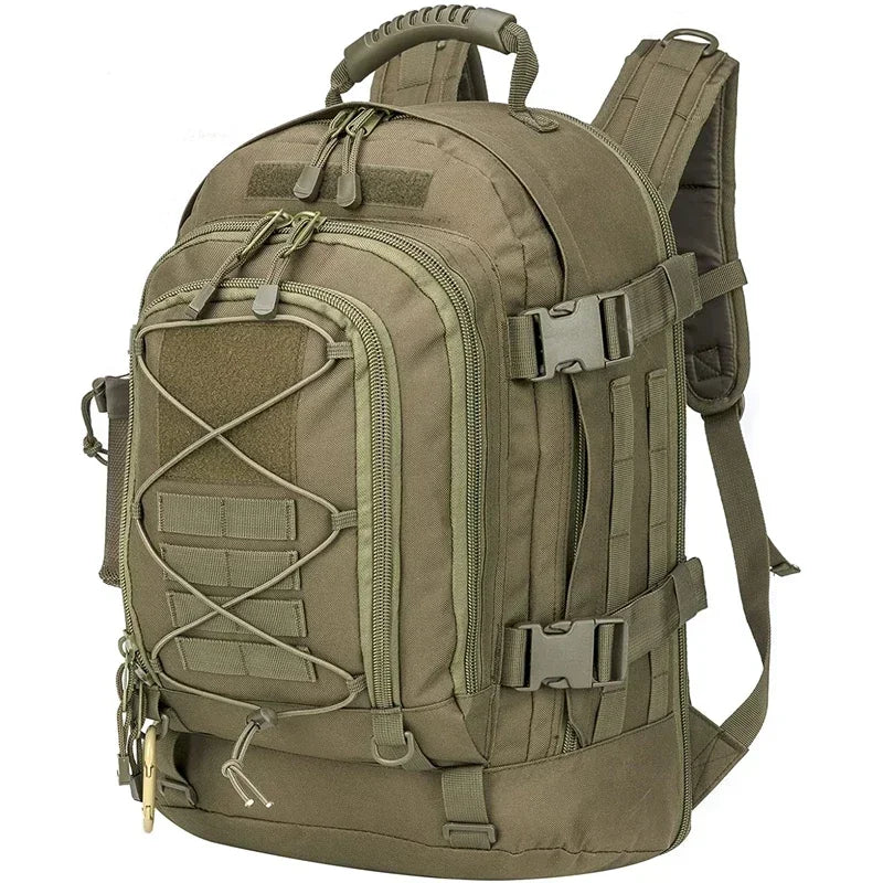 65L Outdoor Hiking Backpack – Water-Resistant Gear Bag with MOLLE System - Willen