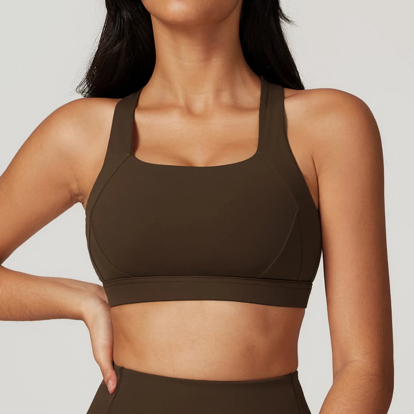 4-Piece Women's Yoga Set – Long Sleeve Sports Outfit with Leggings, Shorts, Bra & Top - Willen