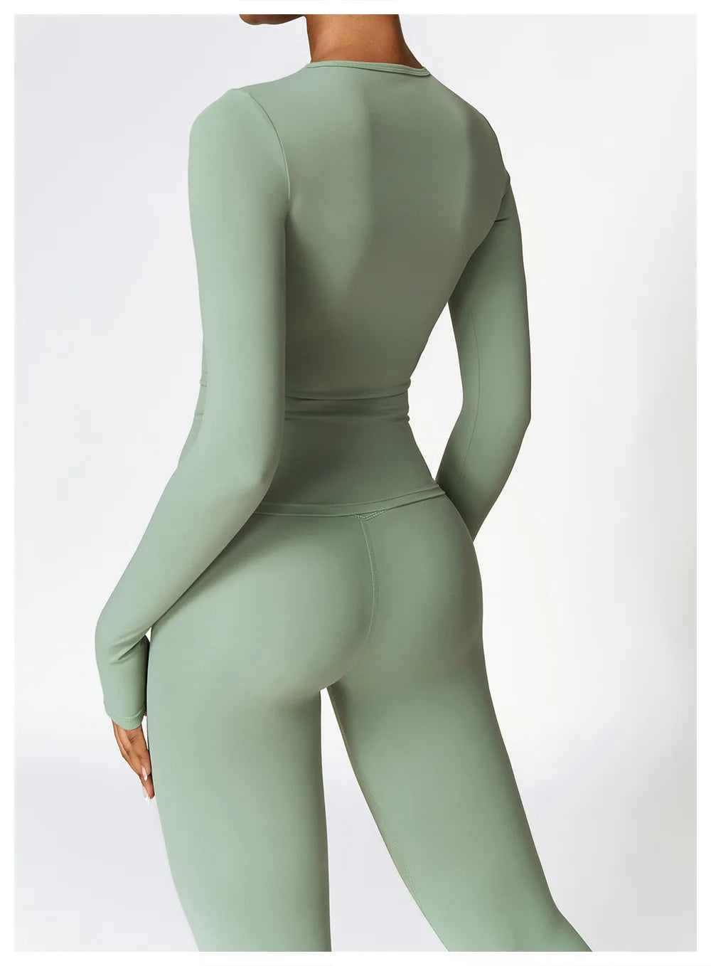 Seamless 2-Piece Yoga & Fitness Set – Nylon, Breathable - Willen
