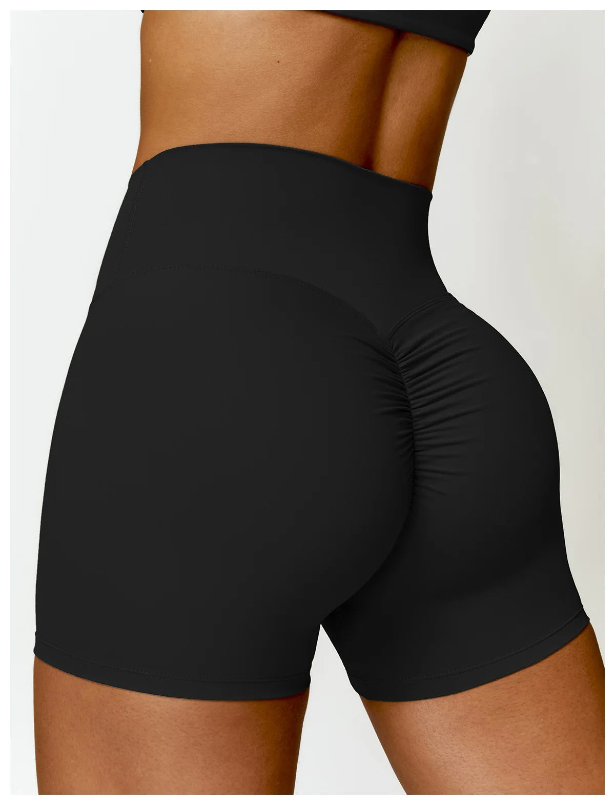 High-Waist Seamless Yoga Shorts – Breathable Stretch Fit for Active Comfort - Willen