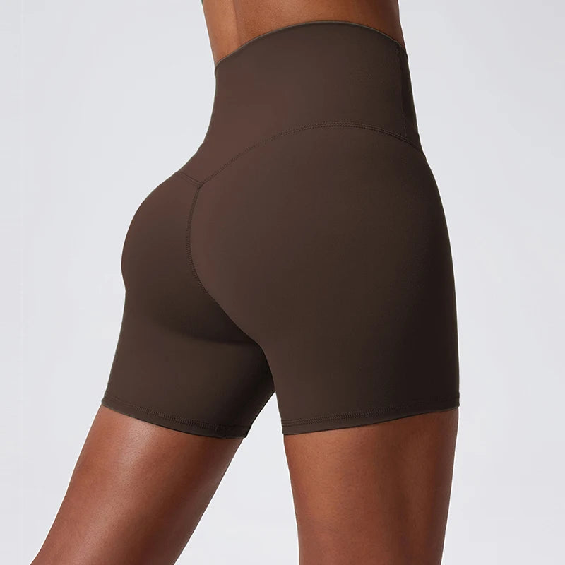 Seamless Yoga Shorts – High-Waist Stretch Design with Breathable Comfort - Willen