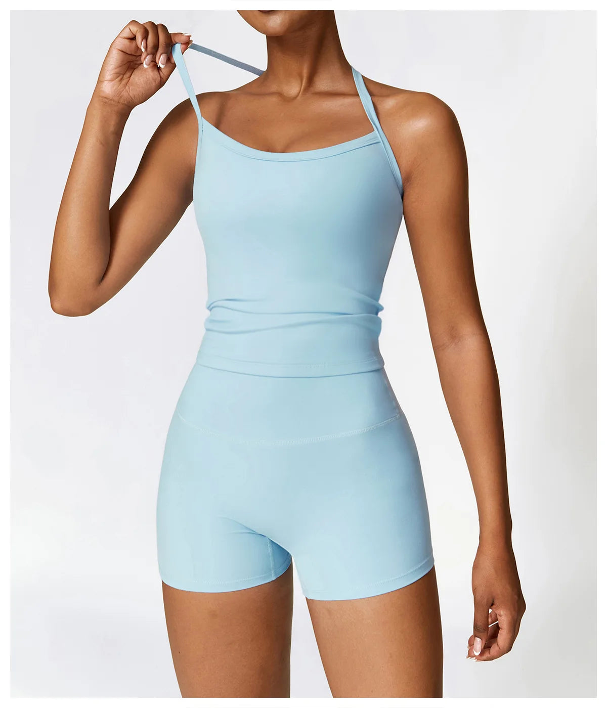 Seamless 2-Piece Yoga & Fitness Set – Nylon, Breathable - Willen