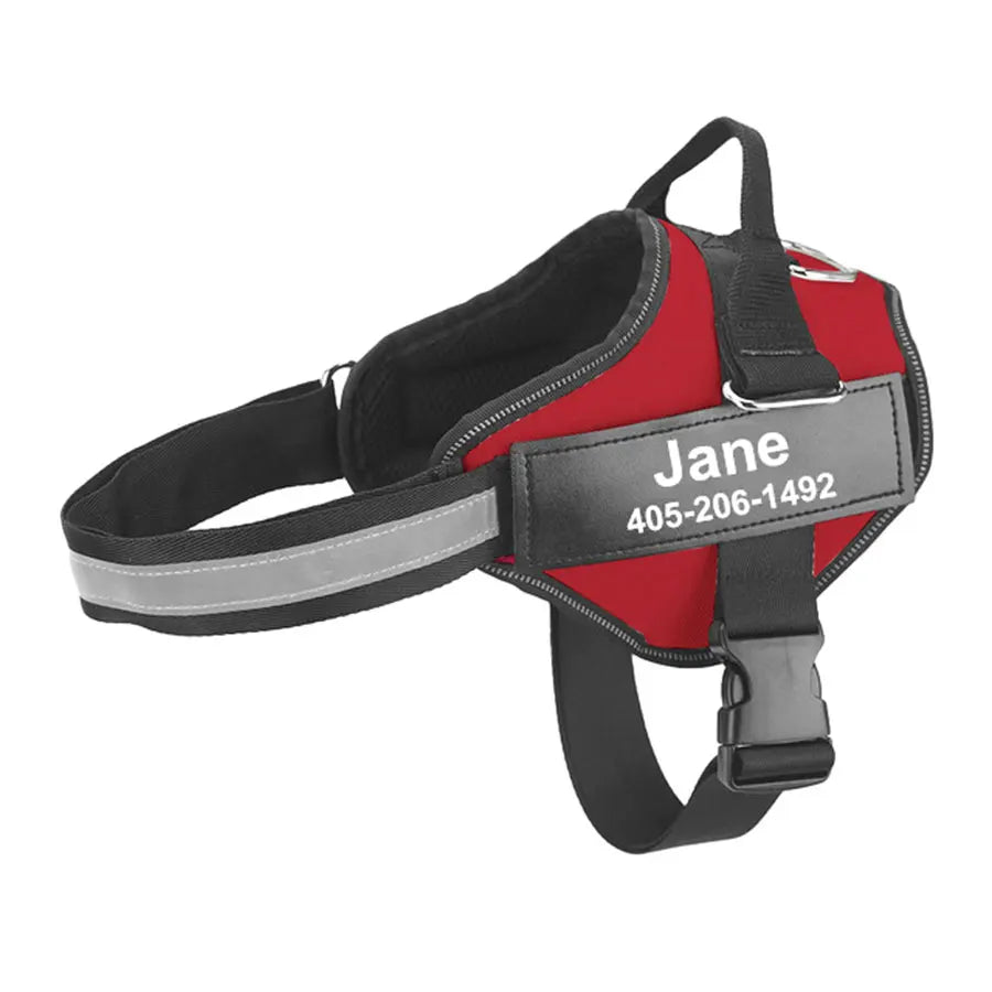 Reflective Dog Harness – Adjustable, Breathable, Padded - Willen
