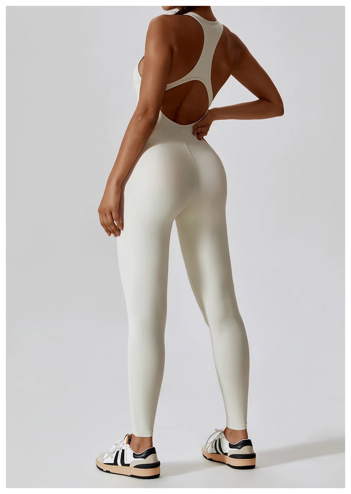 Seamless Workout Bodysuit – Sleeveless, Stretch Nylon-Spandex - Willen