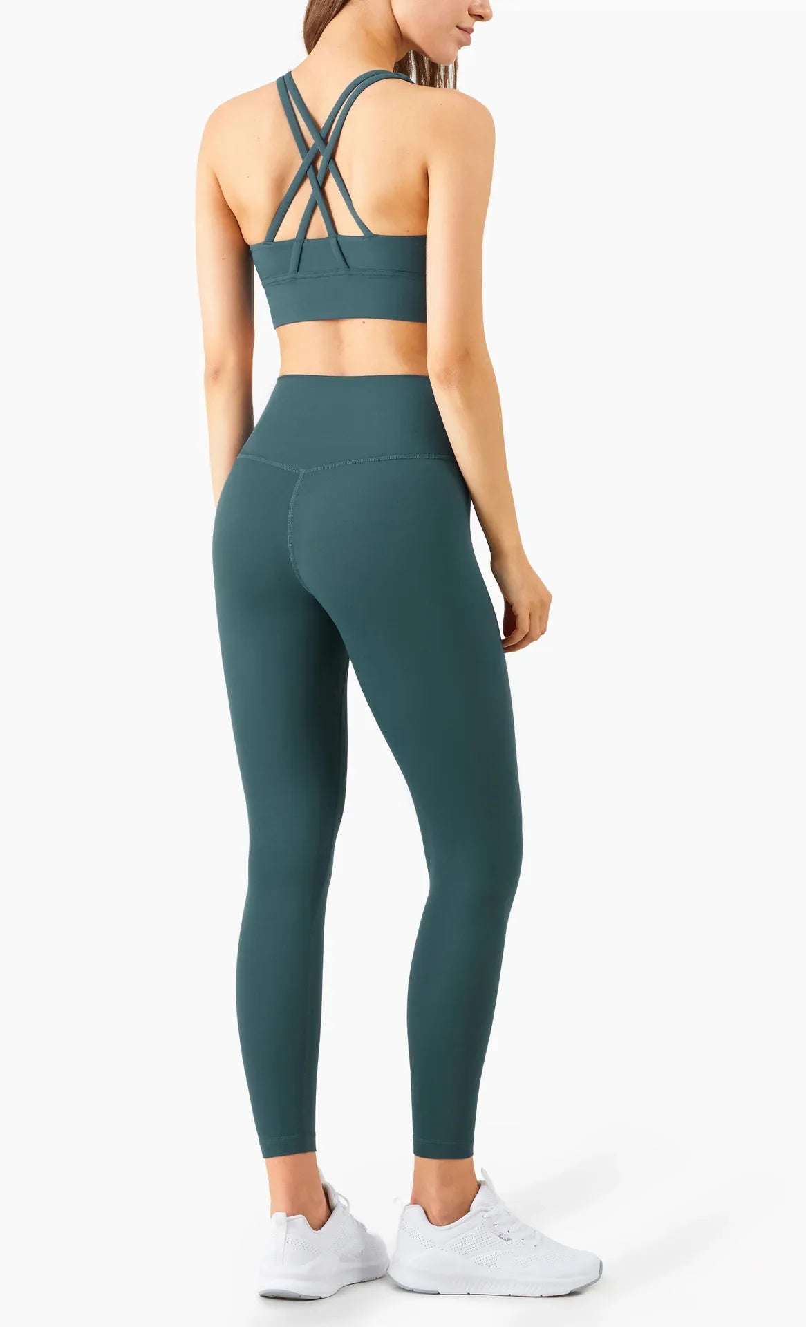 2-Piece Activewear Set – Cross-Back Bra & High-Waist Leggings - Willen