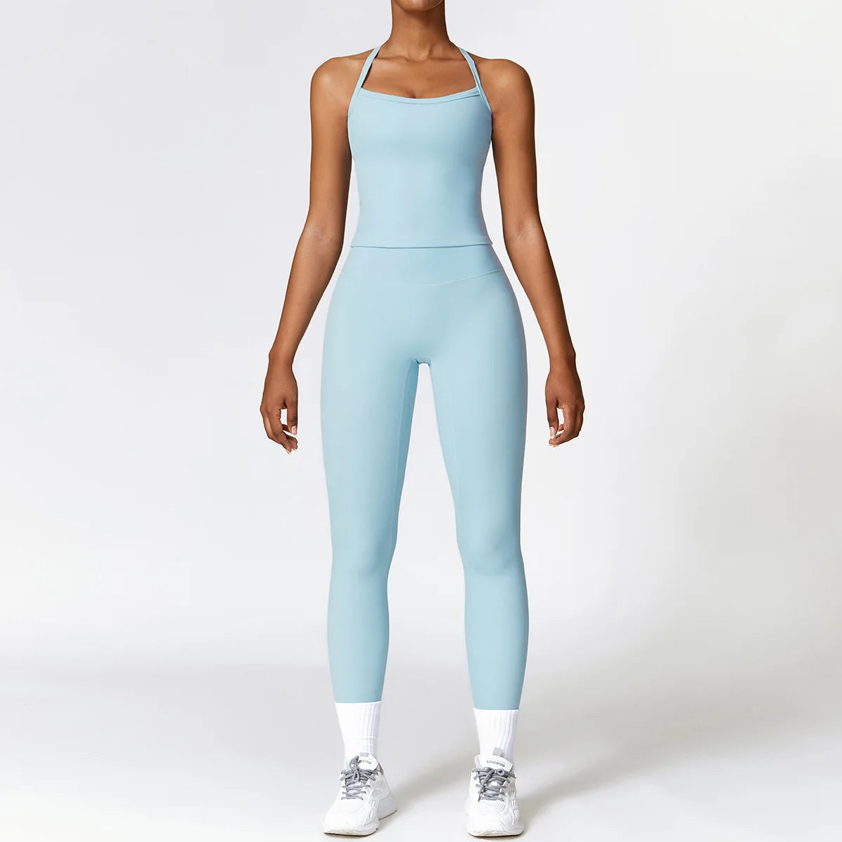 Seamless 2-Piece Yoga & Fitness Set – Nylon, Breathable - Willen