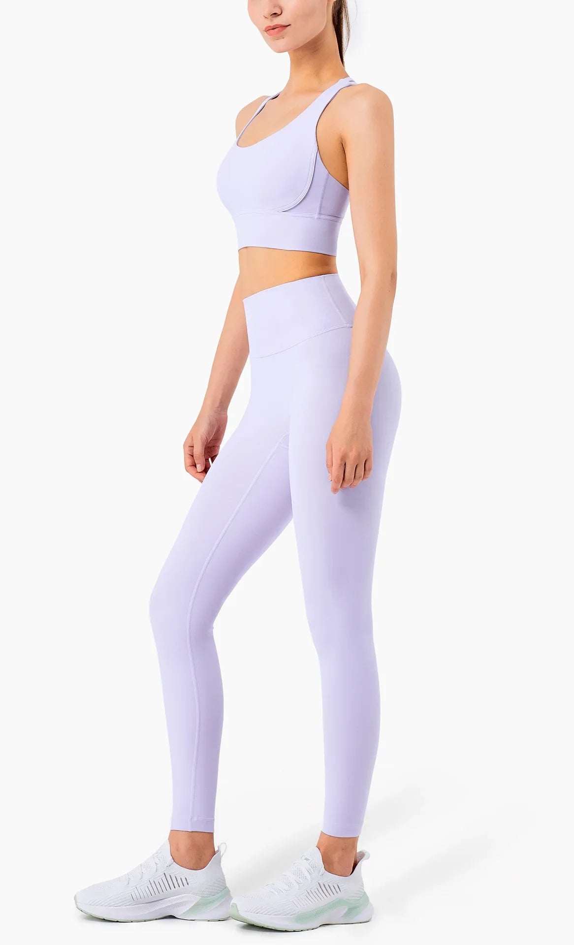 2-Piece Activewear Set – Cross-Back Bra & High-Waist Leggings - Willen