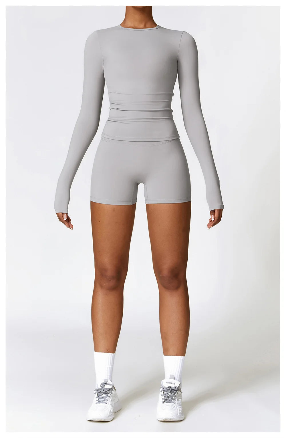 Seamless 2-Piece Yoga & Fitness Set – Nylon, Breathable - Willen