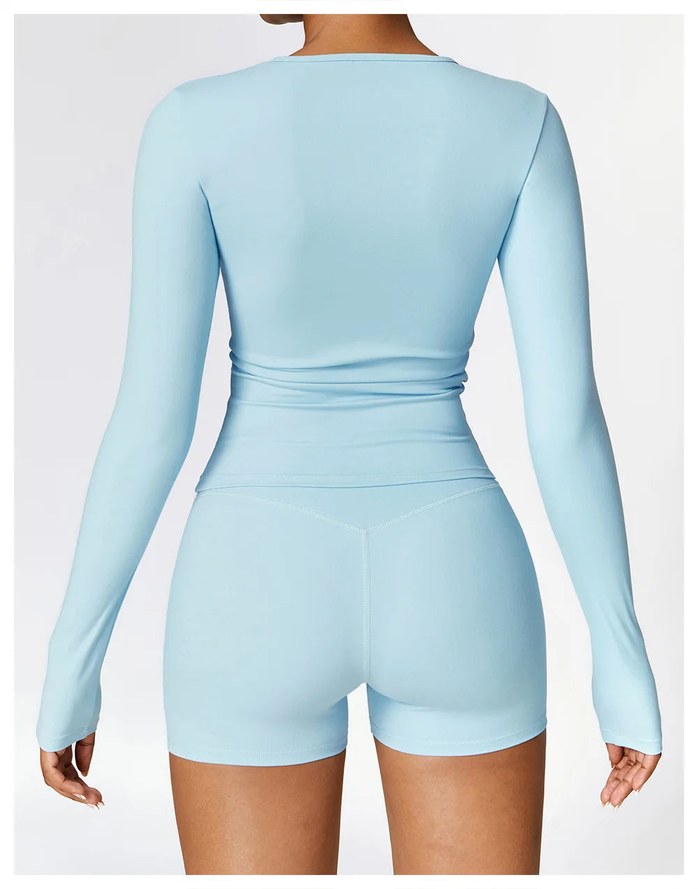 Seamless 2-Piece Yoga & Fitness Set – Nylon, Breathable - Willen