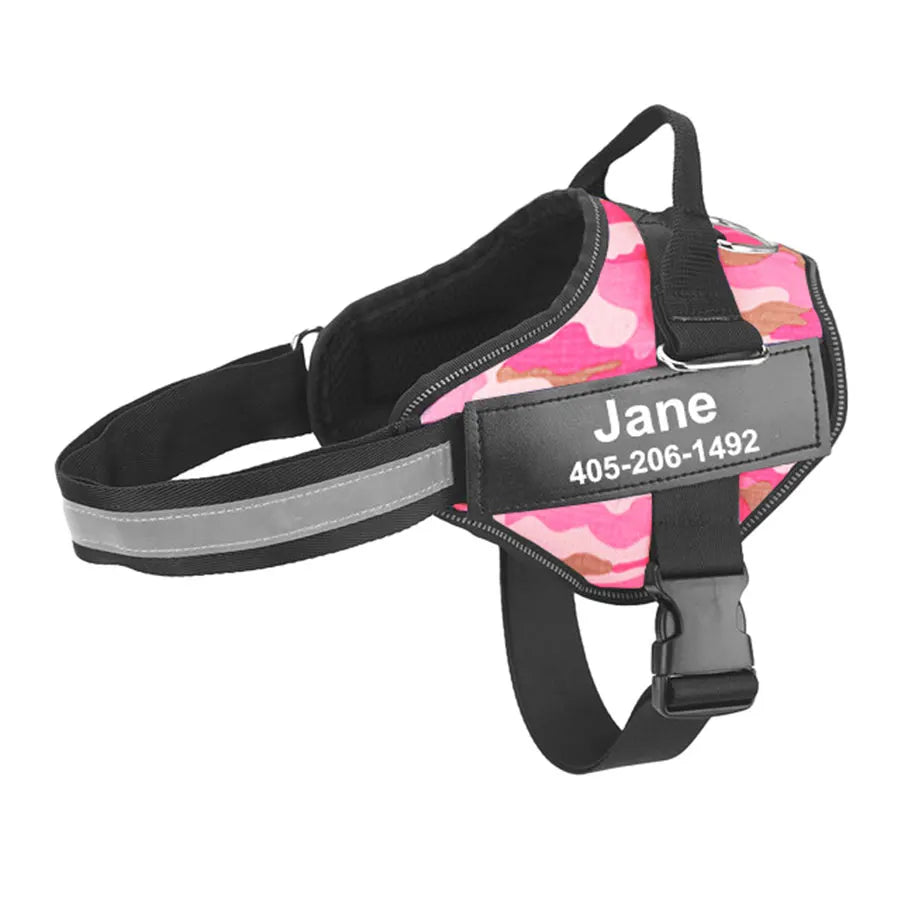 Reflective Dog Harness – Adjustable, Breathable, Padded - Willen