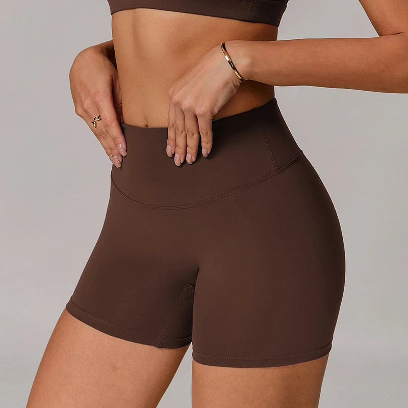 Seamless High-Waisted Workout Shorts – Flexible Fit with Supportive Feel - Willen
